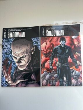 Shadowman Graphic Novels Lot Valiant Comics Birth Rites + Darque Reckoning TPB